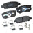 Bendix Friction SBC1037 Disc Brake Pad Set - Rear