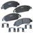 Bendix Friction SBC1092 Disc Brake Pad Set - Front