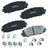 Bendix Friction SBC1184A Disc Brake Pad Set - Front