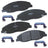 Bendix Friction SBC1332 Disc Brake Pad Set - Front
