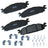 Bendix Friction SBC1508 Disc Brake Pad Set - Front