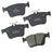 Bendix Friction SBC1761 Disc Brake Pad Set - Rear