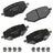 Bendix Friction SBC2116 Disc Brake Pad Set - Rear