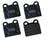 Bendix Friction SBC21 Disc Brake Pad Set - Front or Rear