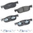 Bendix Friction SBC2396 Disc Brake Pad Set - Front