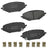 Bendix Friction SBC2495 Disc Brake Pad Set - Rear