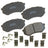 Bendix Friction SBC433A Disc Brake Pad Set - Front or Rear