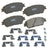 Bendix Friction SBC906 Disc Brake Pad Set - Front