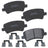 Bendix Friction SBM1307SR Disc Brake Pad Set - Rear