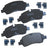 Bendix Friction SBM1775 Disc Brake Pad Set - Rear
