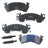 Bendix Friction SBM614 Disc Brake Pad Set - Front