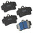 Bendix Friction SBM737 Disc Brake Pad Set - Front