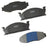 Bendix Friction SBM91 Disc Brake Pad Set - Front