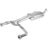 Bosal 285-187 Exhaust Muffler Assembly - Front