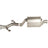 Bosal 287-953 Exhaust Muffler Assembly - Center