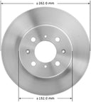 Bendix Friction PRT1471 Disc Brake Rotor - Front