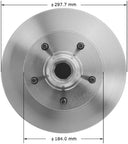 Bendix Friction PRT1906 Disc Brake Rotor and Hub Assembly - Front