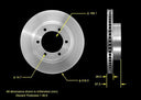 Bendix Friction PRT5458 Disc Brake Rotor - Front