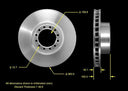 Bendix Friction PRT5558 Disc Brake Rotor - Front