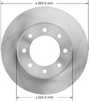 Bendix Friction PRT5909 Disc Brake Rotor - Front