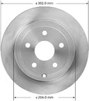 Bendix Friction PRT5919 Disc Brake Rotor - Rear