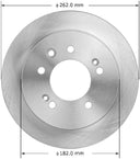 Bendix Friction PRT5976 Disc Brake Rotor - Rear