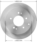 Bendix Friction PRT5998 Disc Brake Rotor - Rear