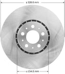Bendix Friction PRT6011 Disc Brake Rotor - Front