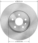 Bendix Friction PRT6015 Disc Brake Rotor - Front