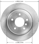 Bendix Friction PRT6042 Disc Brake Rotor - Rear