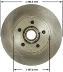 Bendix Friction PRT6051 Disc Brake Rotor and Hub Assembly - Front