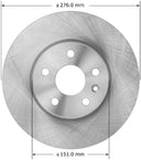 Bendix Friction PRT6063 Disc Brake Rotor - Front
