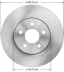 Bendix Friction PRT6072 Disc Brake Rotor - Front
