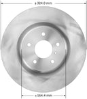 Bendix Friction PRT6085 Disc Brake Rotor - Front