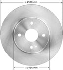 Bendix Friction PRT6104 Disc Brake Rotor - Front