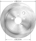 Bendix Friction PRT6116 Disc Brake Rotor - Rear