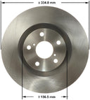 Bendix Friction PRT6143 Disc Brake Rotor - Front Left