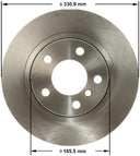 Bendix Friction PRT6167 Disc Brake Rotor - Rear
