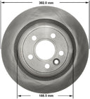 Bendix Friction PRT6188 Disc Brake Rotor - Rear