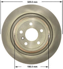 Bendix Friction PRT6190 Disc Brake Rotor - Rear