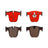 Brembo P06072N Disc Brake Pad Set - Rear