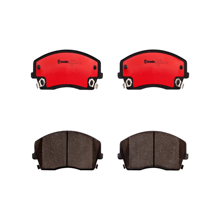 Brembo P11019N Disc Brake Pad Set - Front
