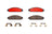 Brembo P24120N Disc Brake Pad Set - Front