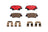 Brembo P30067N Disc Brake Pad Set - Rear
