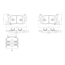 Brembo P30143N Disc Brake Pad Set - Front