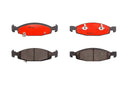 Brembo P37005N Disc Brake Pad Set - Front