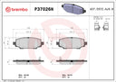 Brembo P37026N Disc Brake Pad Set - Rear