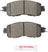 Brembo P56104N Disc Brake Pad Set - Front
