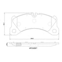 Brembo P65047N Disc Brake Pad Set - Front