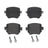 Brembo P85140 Disc Brake Pad Set - Rear